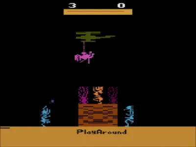 Burning Desire gameplay screenshot on 2600