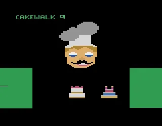 Cakewalk gameplay screenshot on 2600