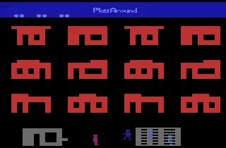 Cathouse Blues gameplay screenshot on 2600