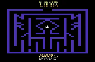 Chase the Chuck Wagon gameplay screenshot on 2600