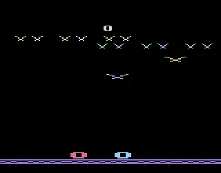 Condor Attack gameplay screenshot on 2600