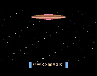 Cosmic Ark gameplay screenshot on 2600