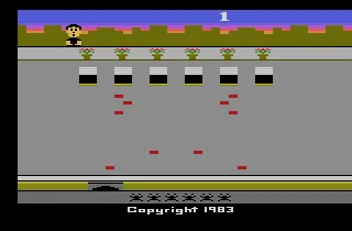 Crackpots gameplay screenshot on 2600