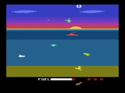 Crash Dive gameplay screenshot on 2600