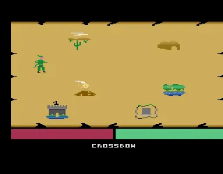 Crossbow gameplay screenshot on 2600