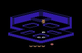 Crystal Castles gameplay screenshot on 2600