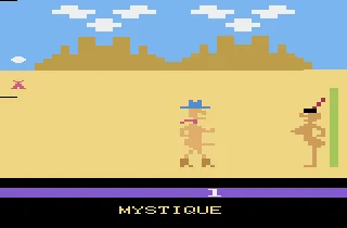 Custer's Revenge gameplay screenshot on 2600