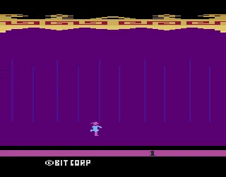 Dancing Plate gameplay screenshot on 2600