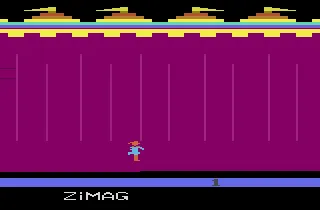 Dishaster gameplay screenshot on 2600