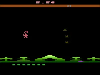 Dragon Defender gameplay screenshot on 2600