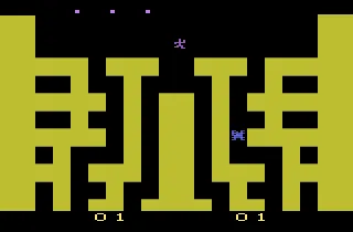 Entombed gameplay screenshot on 2600