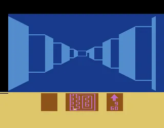 Escape from the Mindmaster gameplay screenshot on 2600