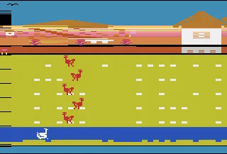 Farmyard Fun gameplay screenshot on 2600