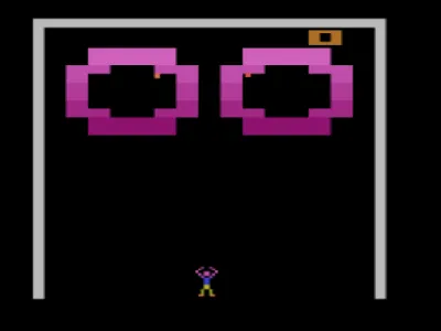 Fireball gameplay screenshot on 2600