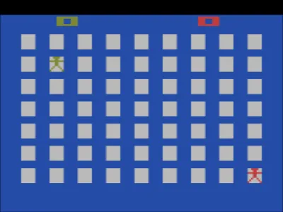 Flag Capture ~ Capture gameplay screenshot on 2600
