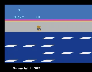 Frostbite gameplay screenshot on 2600