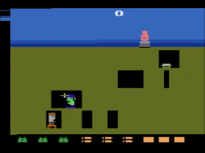 Gangster Alley gameplay screenshot on 2600