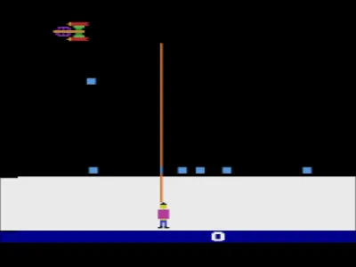 Glacier Patrol gameplay screenshot on 2600