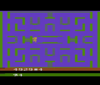 Go Go Home Monster gameplay screenshot on 2600