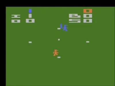 Home Run ~ Baseball gameplay screenshot on 2600