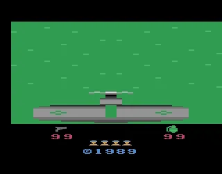 Ikari Warriors gameplay screenshot on 2600