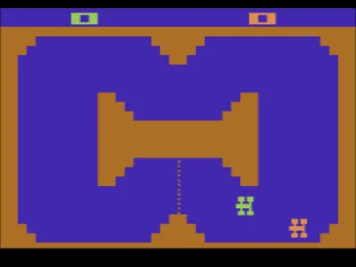 Indy 500 ~ Race gameplay screenshot on 2600