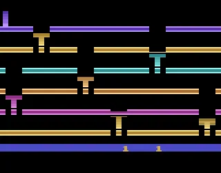 Infiltrate gameplay screenshot on 2600
