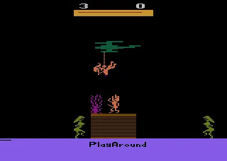 Jungle Fever gameplay screenshot on 2600