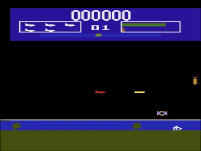 Killer Satellites gameplay screenshot on 2600