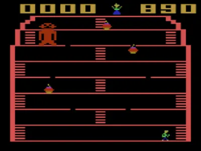 King Kong gameplay screenshot on 2600