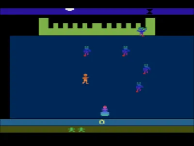 Krull gameplay screenshot on 2600