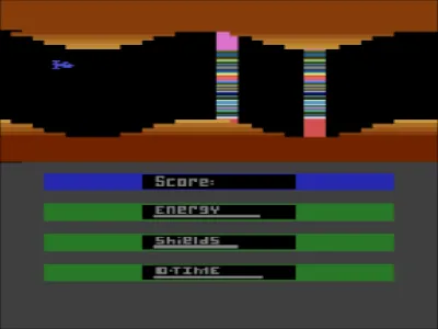 Laser Gates gameplay screenshot on 2600