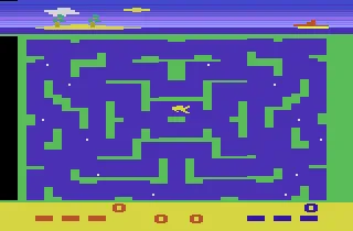 Lochjaw gameplay screenshot on 2600