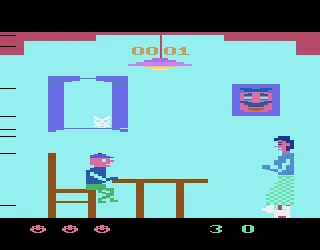Mangià gameplay screenshot on 2600