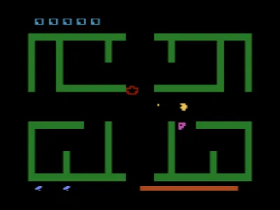 Marauder gameplay screenshot on 2600