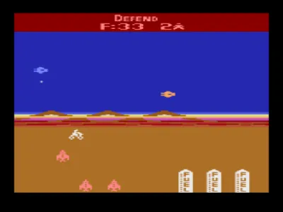 Mega Force gameplay screenshot on 2600