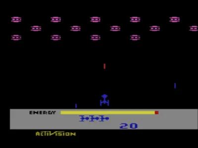 MegaMania: A Space Nightmare gameplay screenshot on 2600