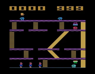 Miner 2049er: Starring Bounty Bob gameplay screenshot on 2600