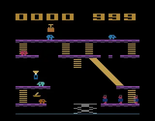 Miner 2049er Volume II gameplay screenshot on 2600