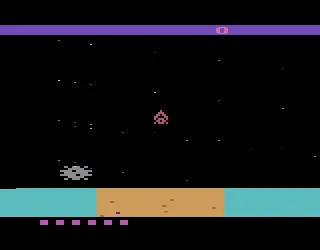 Mission 3000 A.D. gameplay screenshot on 2600