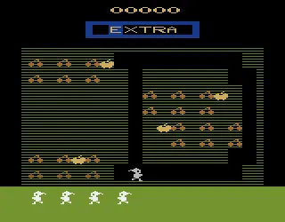 Mr. Do! gameplay screenshot on 2600