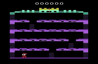 Mr. Do's Castle gameplay screenshot on 2600