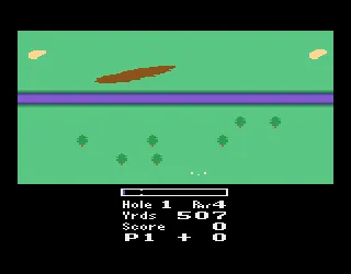 My Golf gameplay screenshot on 2600