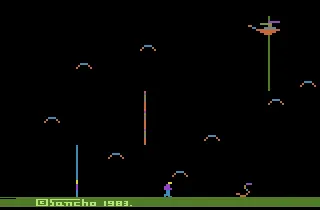Nightmare gameplay screenshot on 2600