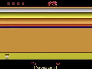 Off the Wall gameplay screenshot on 2600