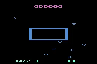 Omega Race gameplay screenshot on 2600