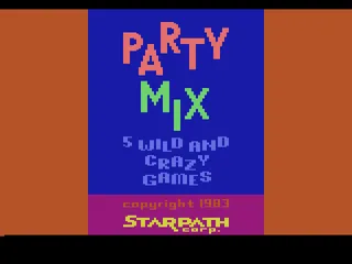 Party Mix gameplay screenshot on 2600