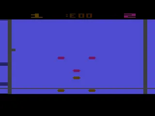 Pelé's Soccer gameplay screenshot on 2600