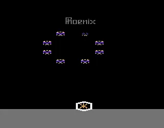 Phoenix gameplay screenshot on 2600
