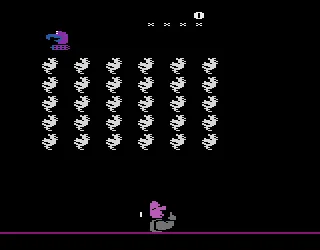 Pigs in Space: Starring Miss Piggy gameplay screenshot on 2600